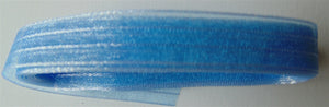 Sheer Iridescent Ribbon 3/8" - Light Blue 3m